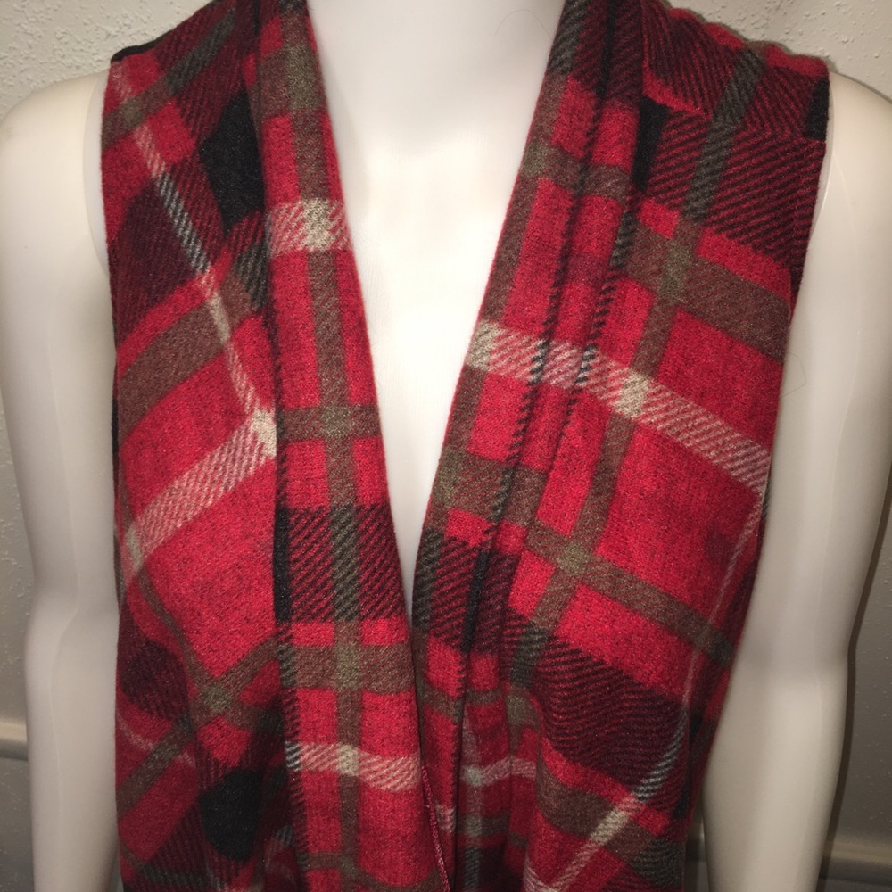 Chicos /Ladies plaid long  Fashion Vest